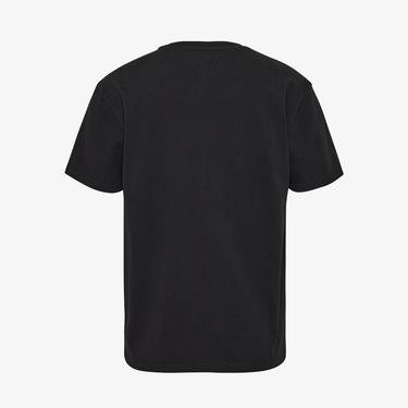  Tommy Jeans Classic Curved Luxe Erkek Siyah T-Shirt