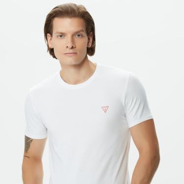  Guess Core Erkek Beyaz T-Shirt
