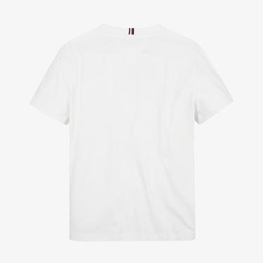  Tommy Hilfiger 985 Varsity Erkek Çocuk Beyaz T-Shirt
