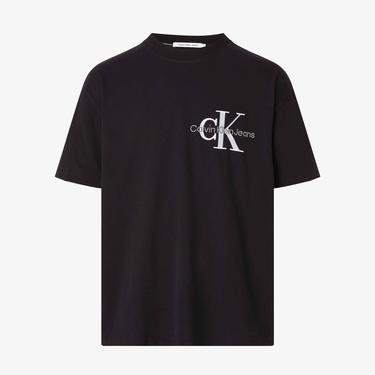  Calvin Klein Monologo Oversized Siyah Erkek T-shirt