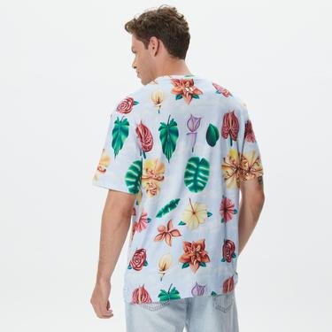  The Hundreds Tropic Erkek Mavi T-Shirt