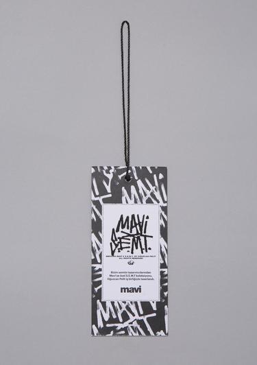  Mavi No More Nazar Nakışlı Siyah Şapka 0911170-900