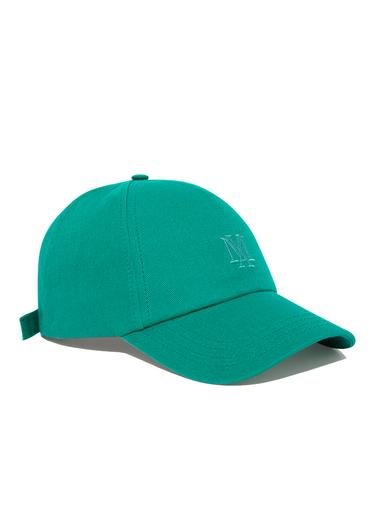  Mavi Mühür Logo Baskılı Yeşil Şapka 092225-86390