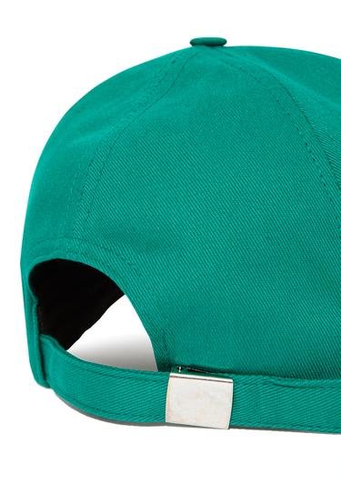  Mavi Mühür Logo Baskılı Yeşil Şapka 092225-86390
