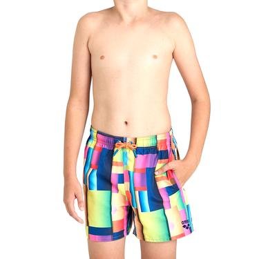  Beach Allover Çocuk Çok Renkli Yüzücü Şortu 006225250
