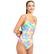 Swimsuit U Back Allover Kadın Turuncu Yüzücü Mayosu 005950390