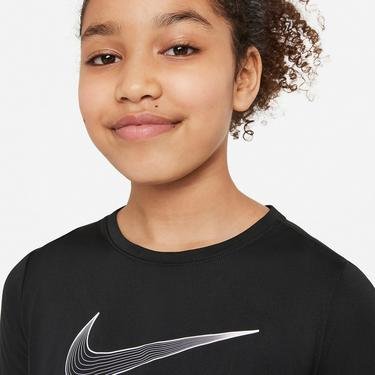  Nike Dri-Fıt One Top Gx Çocuk Siyah T-Shirt