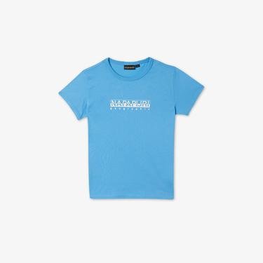  Napapijri K S-Box 1 Çocuk Mavi T-Shirt
