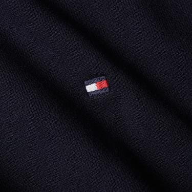  Tommy Hilfiger 985 Modern Regular P/Terry Hoodie Kadın Lacivert Sweatshirt