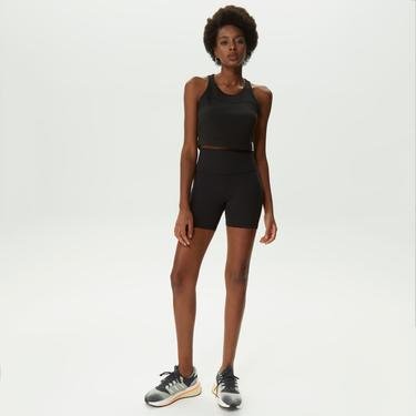  adidas Yoga Studio Five-Inch Kısa  Kadın Siyah Tayt