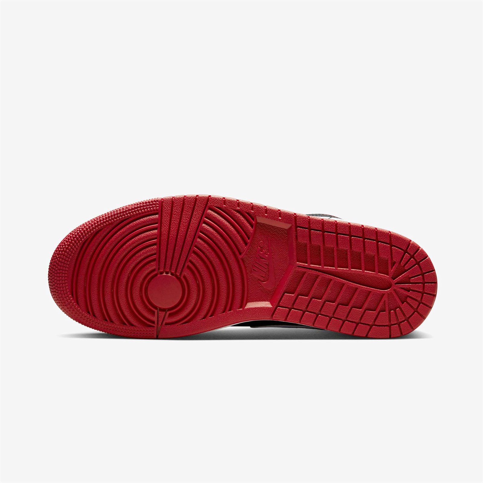 Jordan Air 1 Low Erkek Siyah - Kırmızı Spor Ayakkabı