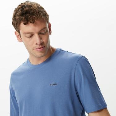  Hugo Dero Erkek Mavi T-Shirt