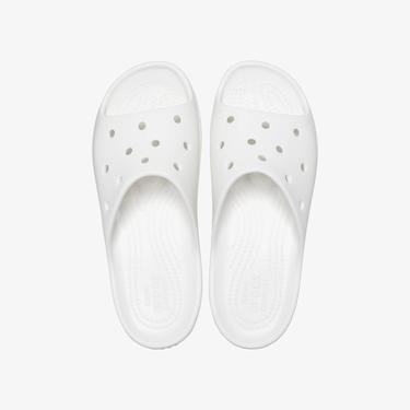  Crocs Classic Platform Slide Kadın Beyaz Terlik