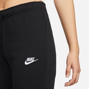  Nike Sportswear Club Fleece Mid Rise Kadın Siyah Eşofman Altı
