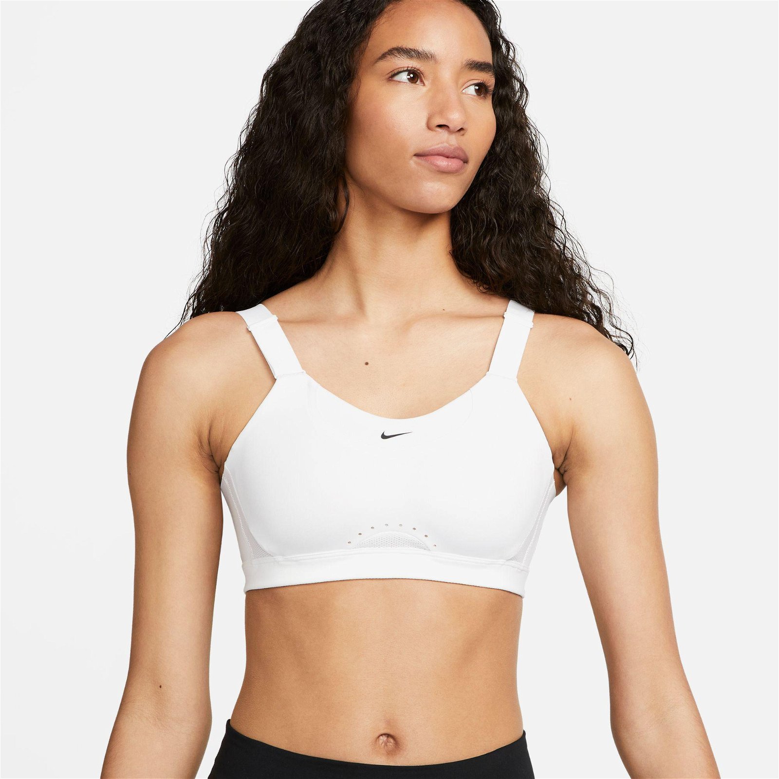 Nike Dri-FIT Alpha Kadın Beyaz Bra
