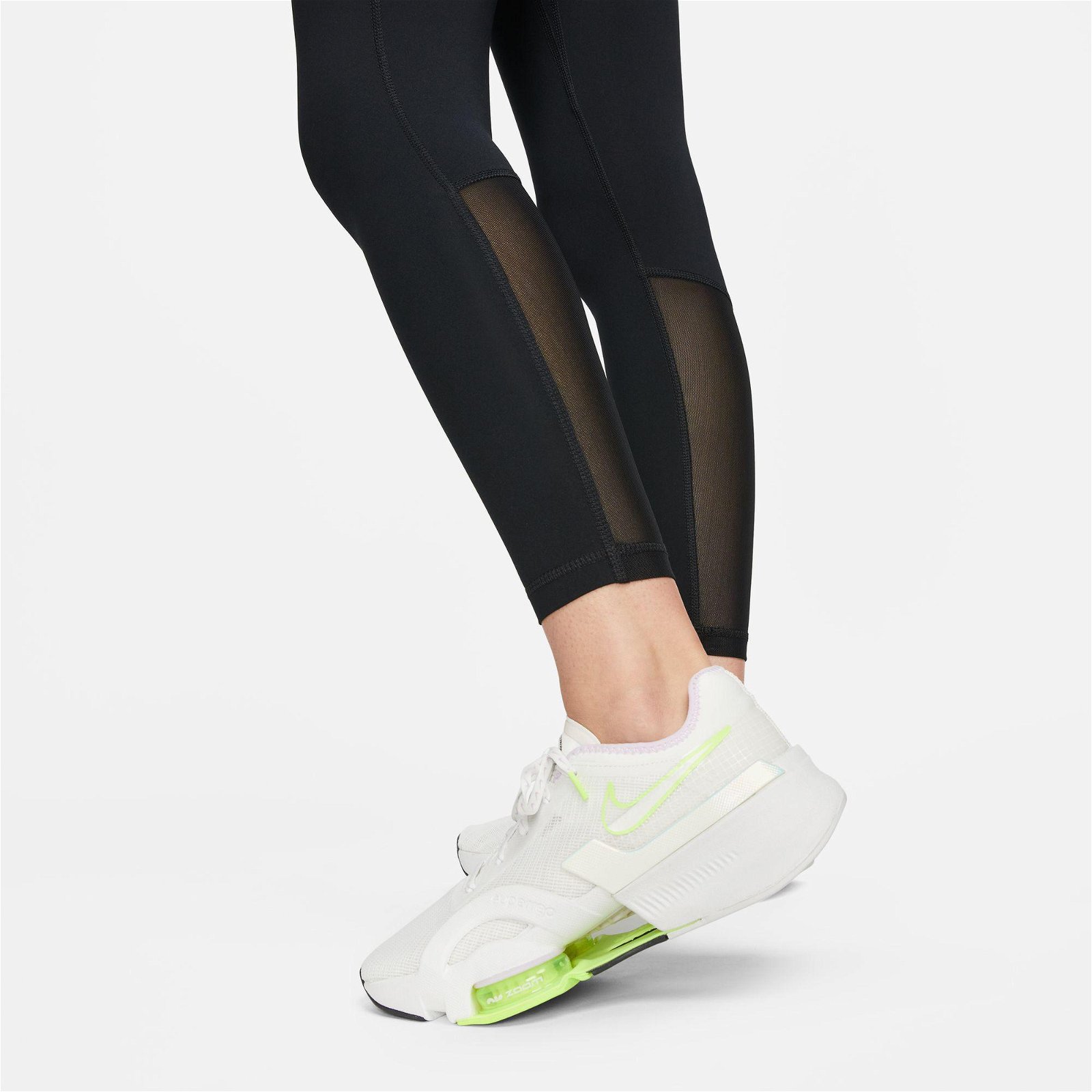 Nike Pro 365 7/8 High Rise Kadın Siyah Tayt