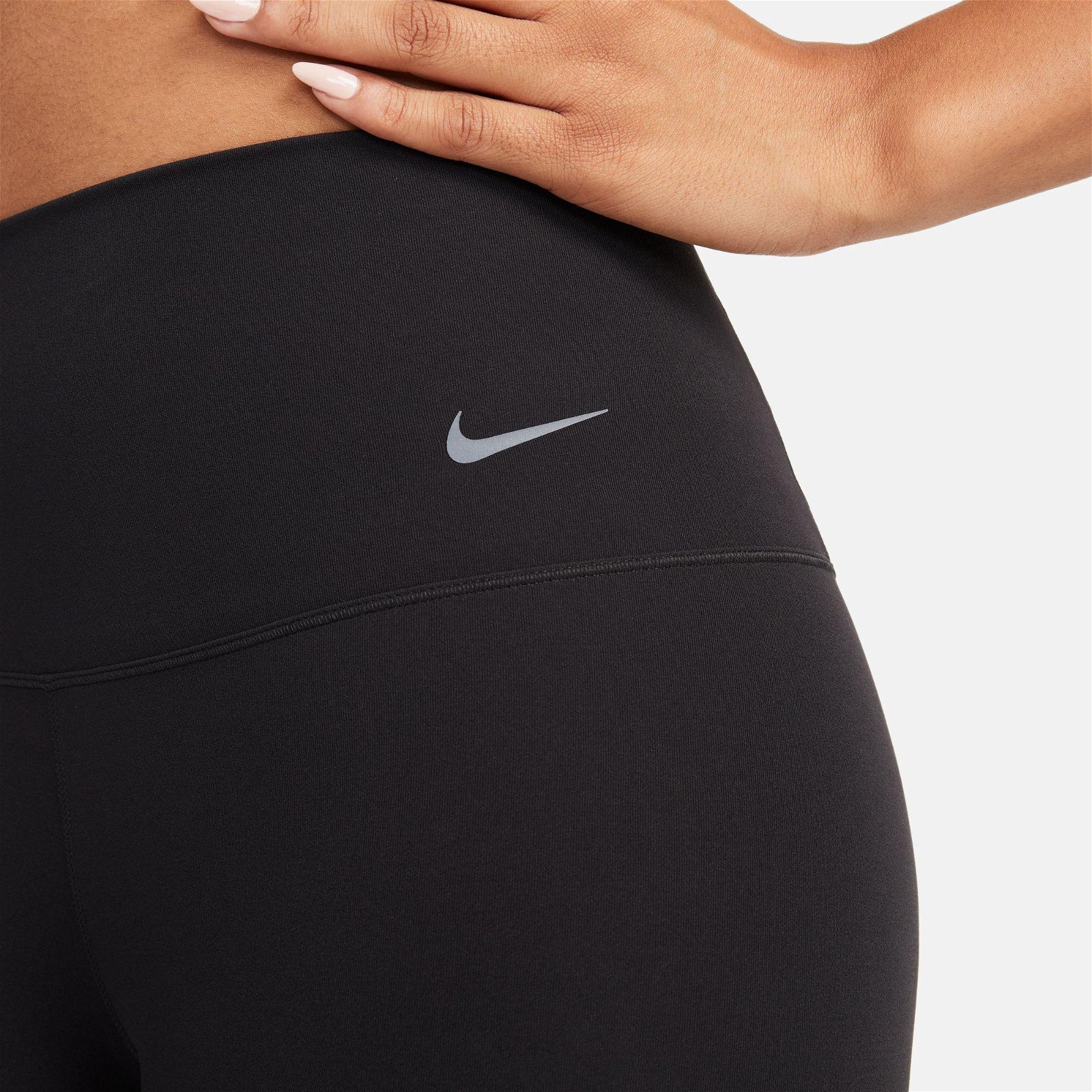Nike Dri-FIT Zenvy High Rise Capri Kadın Siyah Tayt