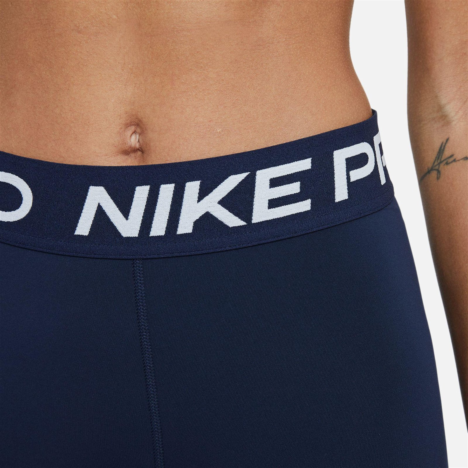 Nike Pro 365 Short 7 cm Kadın Mavi Tayt