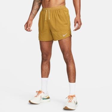  Nike Dri-FIT Stride 13 cm Brief Erkek Sarı Şort