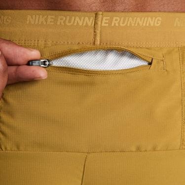  Nike Dri-FIT Stride 13 cm Brief Erkek Sarı Şort