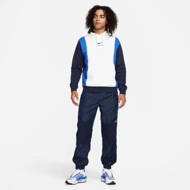  Nike Sportswear Swoosh Air Woven Erkek Mavi Eşofman Altı