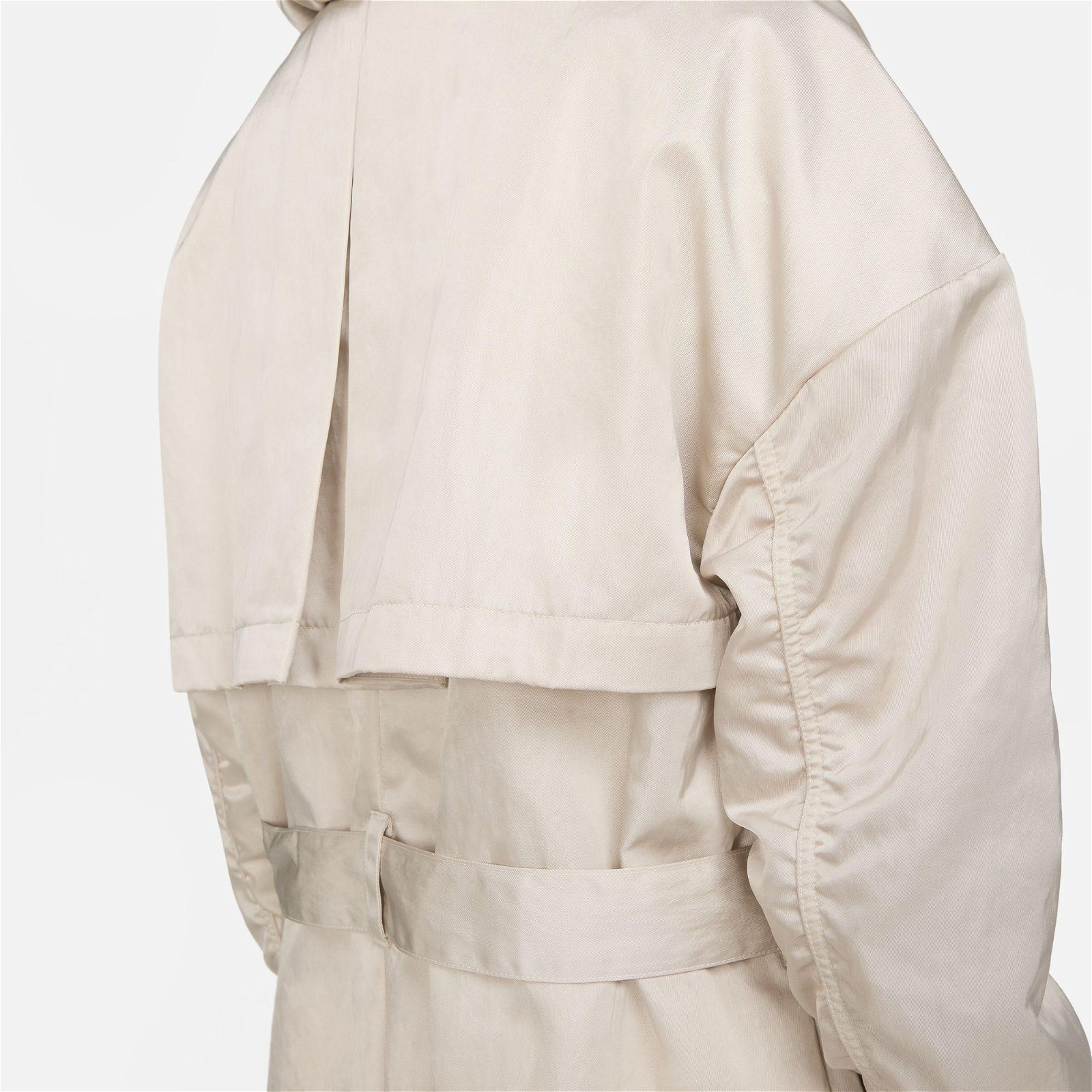 Nike Sportswear Essential Trench Kadın Beyaz Ceket