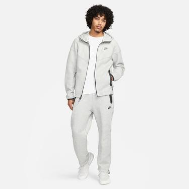  Nike Tech Fleece Full Zip Windrunner Hoodie Erkek Gri Sweatshirt