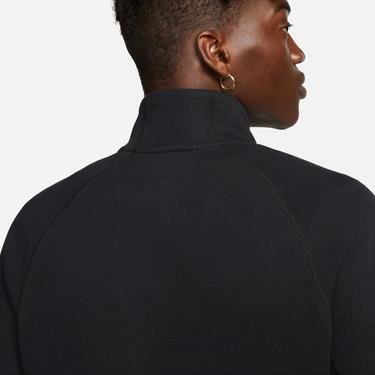  Nike Tech Fleece Top Erkek Siyah Uzun Kollu Sweatshirt