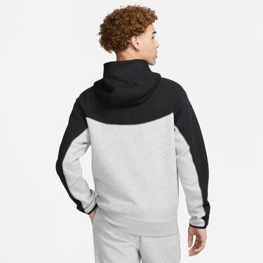  Nike Tech Fleece Full Zip Windrunner Hoodie Erkek Gri Sweatshirt