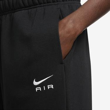  Nike Sportswear Air Fleece Oversize High Rise Kadın Siyah Eşofman Altı