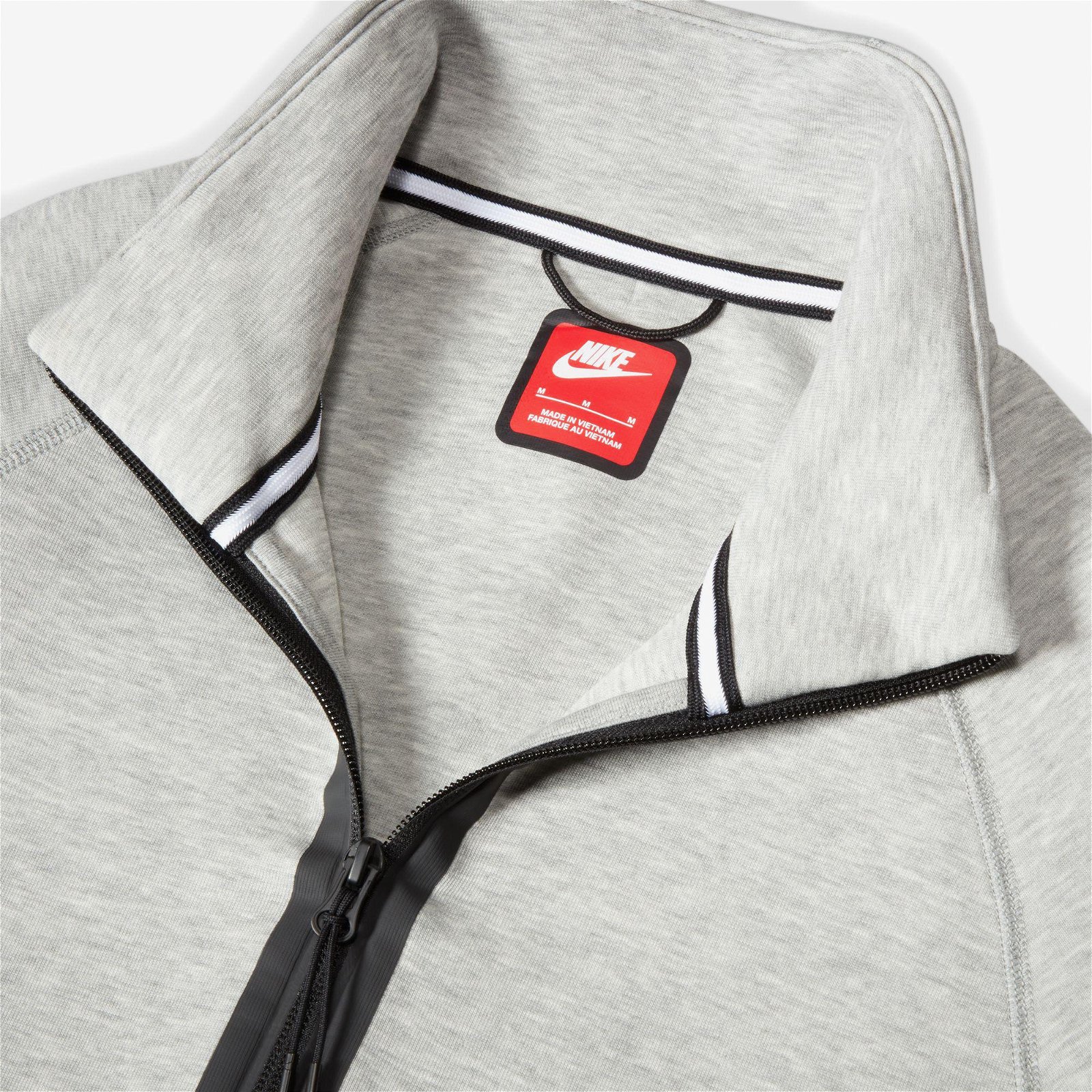 Nike Tech Fleece Top Erkek Gri Uzun Kollu Sweatshirt