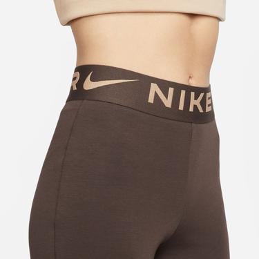  Nike Sportswear Air High Rise Kadın Kahverengi Tayt