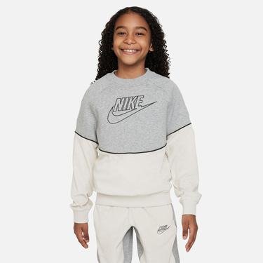  Nike Sportswear Amplify Crew Çocuk Gri Sweatshirt