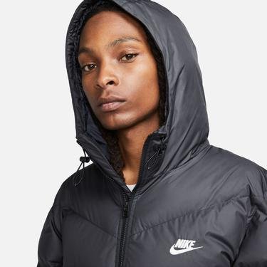  Nike Storm Fit Windrunner Hooded Erkek Siyah Mont