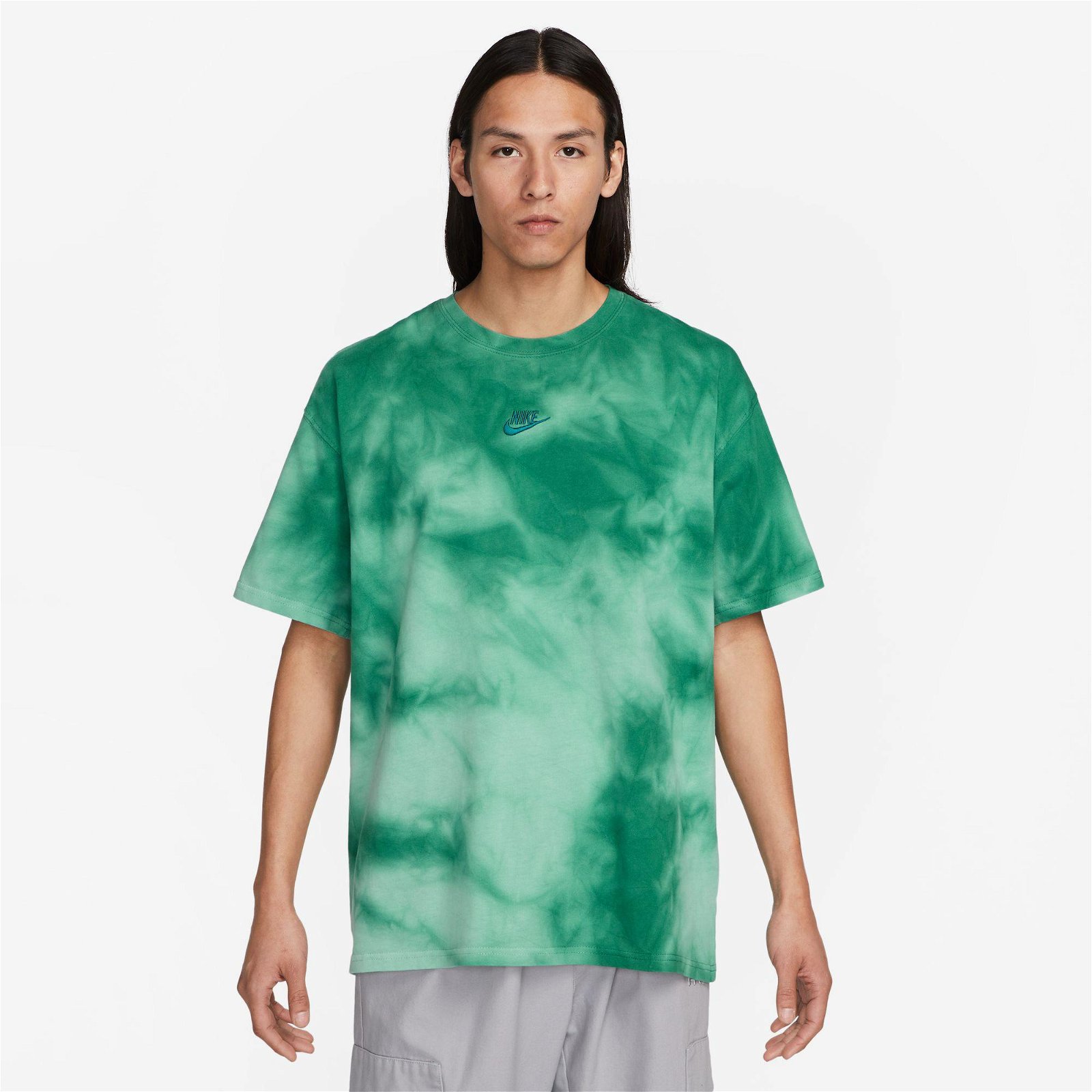 Nike Sportswear M90 Chic Dye Erkek Yeşil T-Shirt