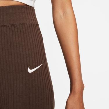  Nike Sportswear Rib Jersey Kadın Kahverengi Eşofman Altı