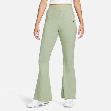  Nike Sportswear Rib Jersey Kadın Yeşil Eşofman Altı