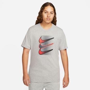  Nike Sportswear Swoosh Erkek Gri T-Shirt