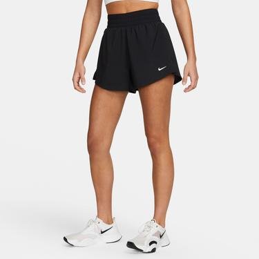  Nike One Dri-FIT High Rise 7 cm 2N1 Kadın Siyah Şort