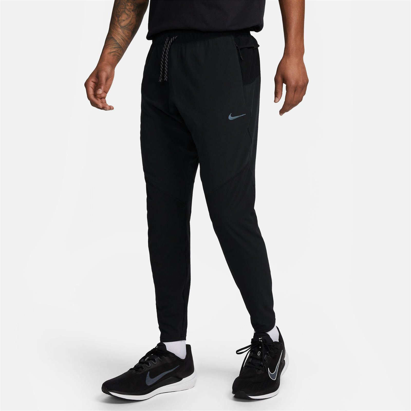 Nike Dri-FIT Run Division Phenom Erkek Siyah Eşofman Altı