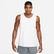 Nike Dri-FIT Primary Tank Erkek Beyaz Kolsuz T-Shirt