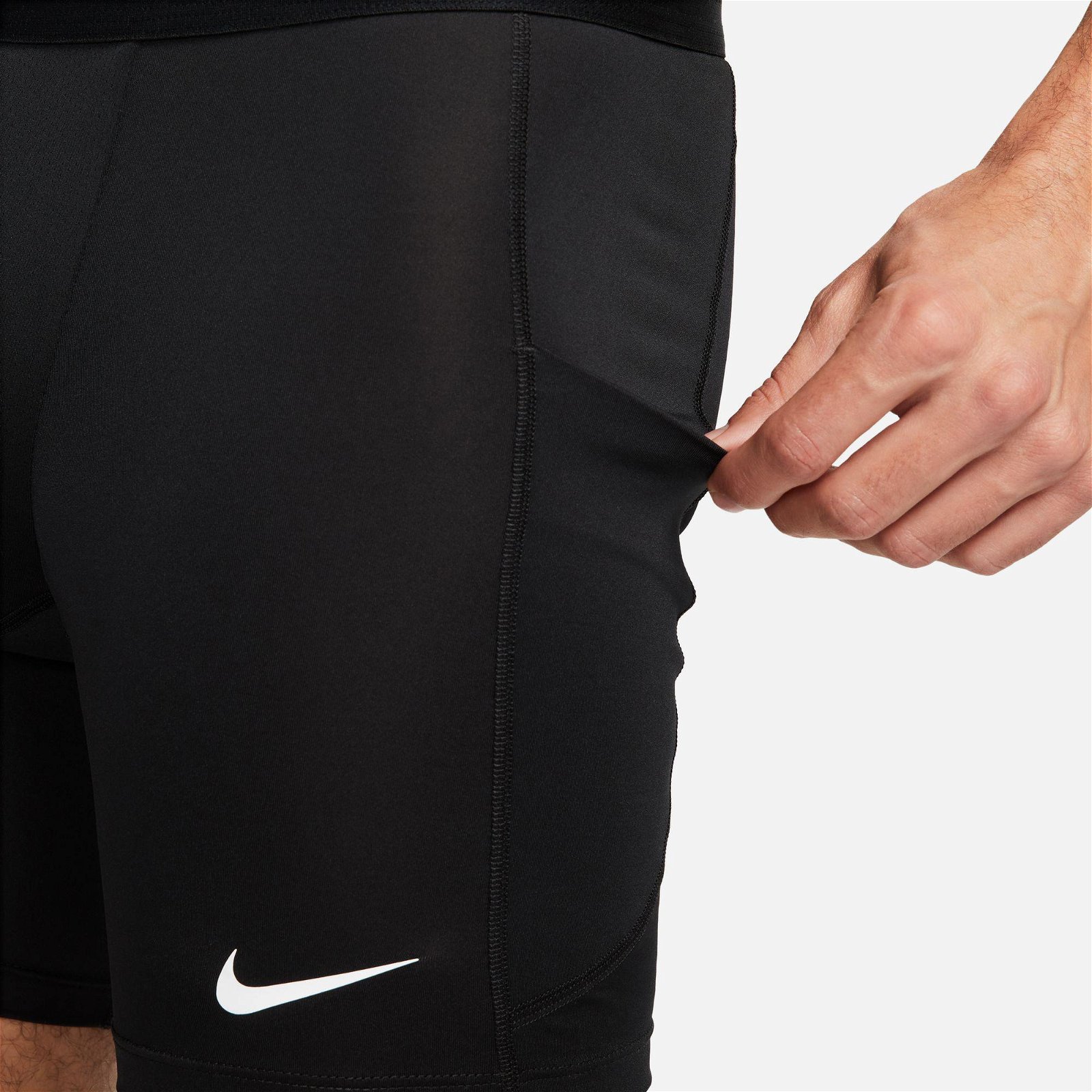 Nike Pro Dri-FIT Short Erkek Siyah Slip Şort