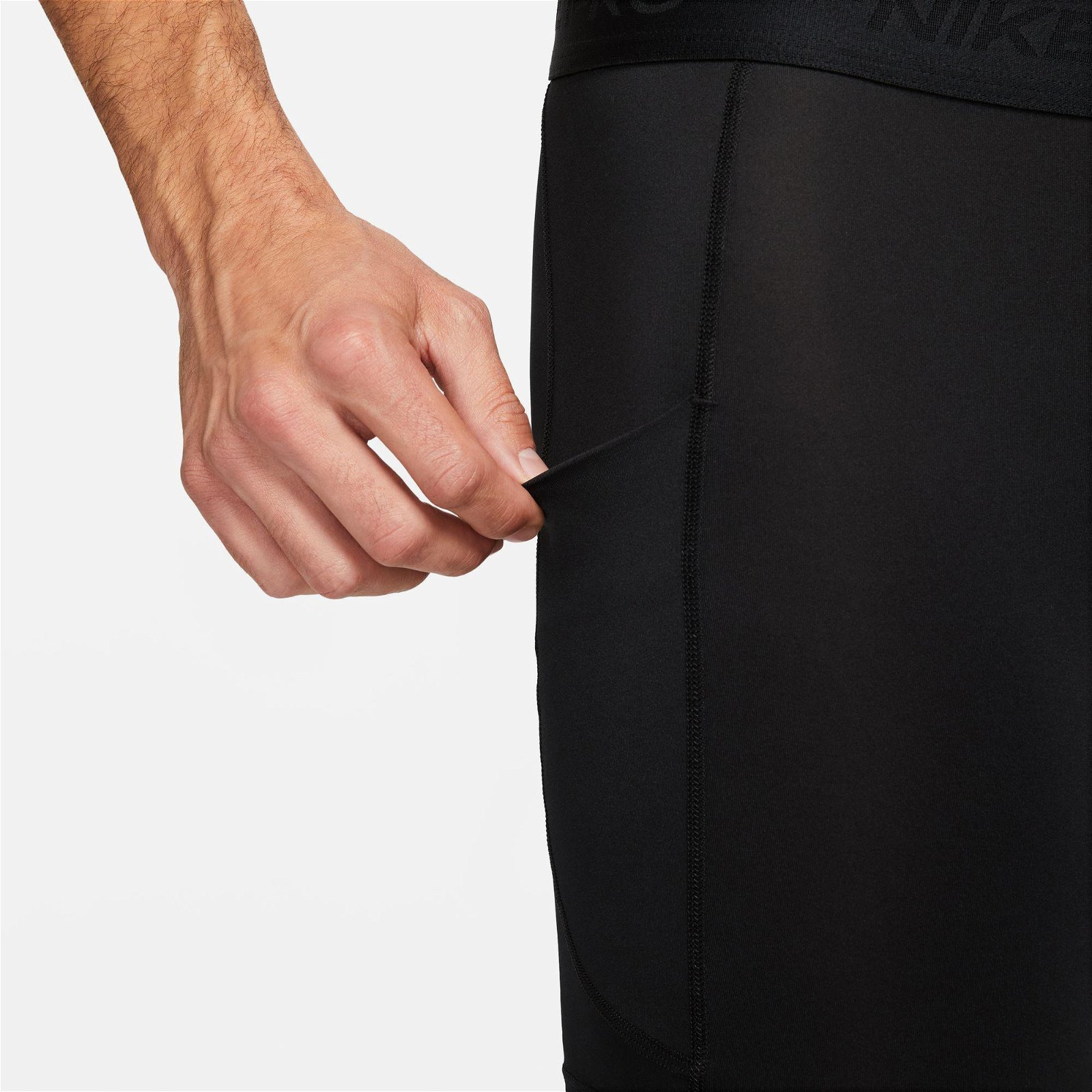 Nike Pro Dri-FIT Short Erkek Siyah Slip Şort