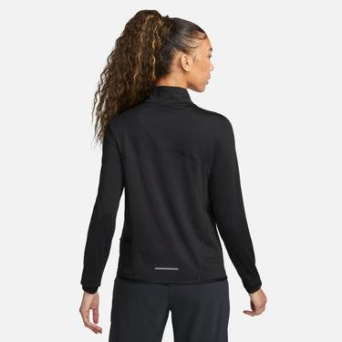  Nike Swift Element Dri-FIT Top Kadın Siyah Uzun Kollu T-Shirt