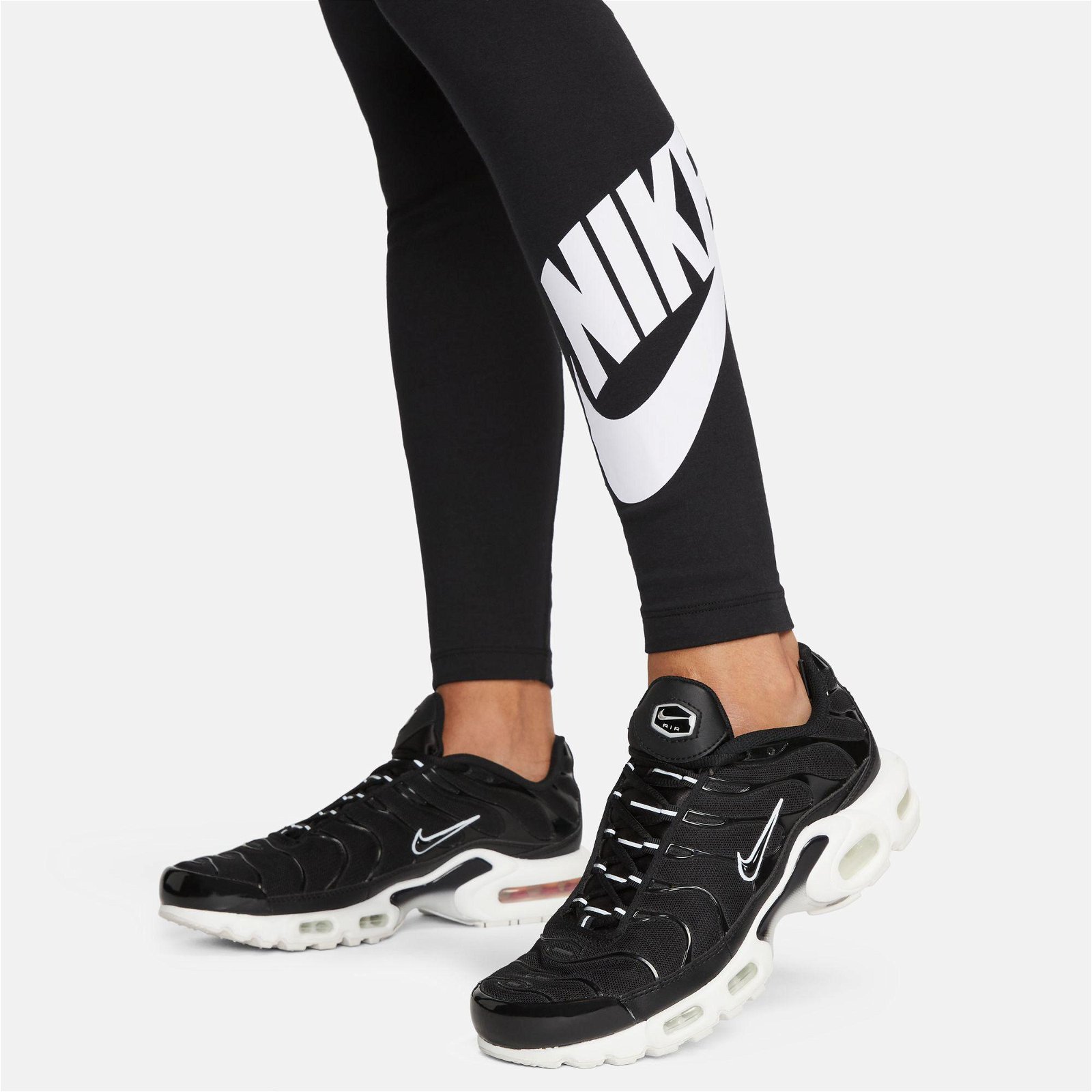 Nike Sportswear Classic High Rise Futura Kadın Siyah Tayt