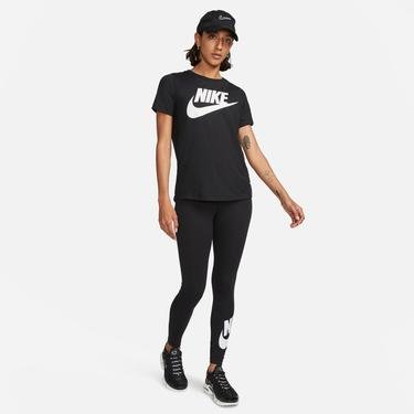  Nike Sportswear Classic High Rise Futura Kadın Siyah Tayt