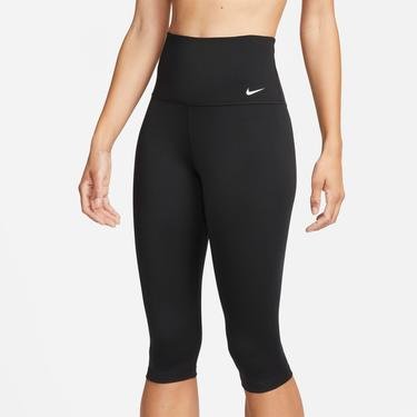  Nike One Dri-FIT High Rise Capri Kadın Siyah Tayt