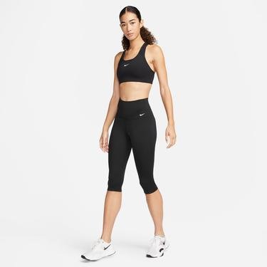  Nike One Dri-FIT High Rise Capri Kadın Siyah Tayt