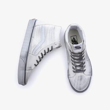  Vans SK8-Hi Unisex Beyaz Sneaker