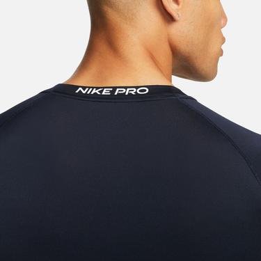  Nike Pro Dri-FIT Top Erkek Mor Uzun Kollu T-Shirt